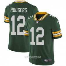 Aaron Rodgers Green Bay Packers Mens Authentic Team Color Green Jersey Bestplayer